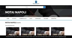Desktop Screenshot of notai.professionistinapoli.it